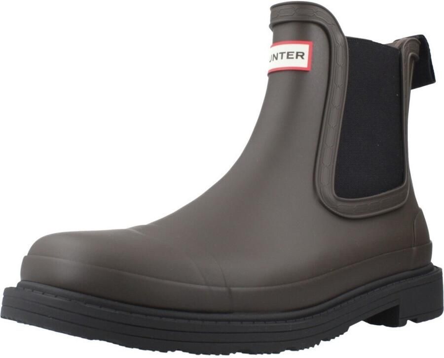 Hunter Boots Women's Commando Chelsea Boot Rubberlaarzen zwart - Foto 4