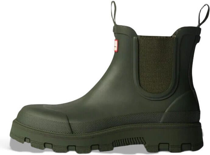 Hunter Enkellaarzen Ele ts Elastic Chelsea Boot Dark Olive