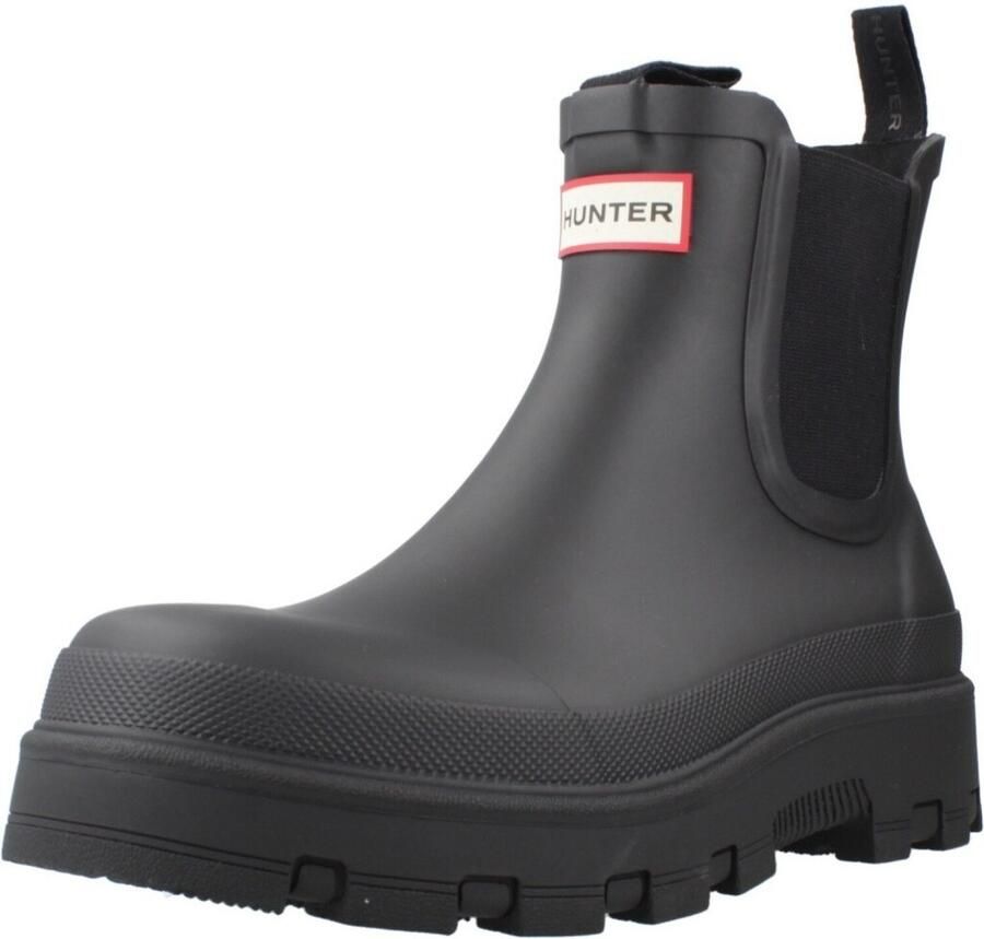Hunter Boots Ele ts Elastic Chelsea Boot Rubberlaarzen zwart - Foto 5