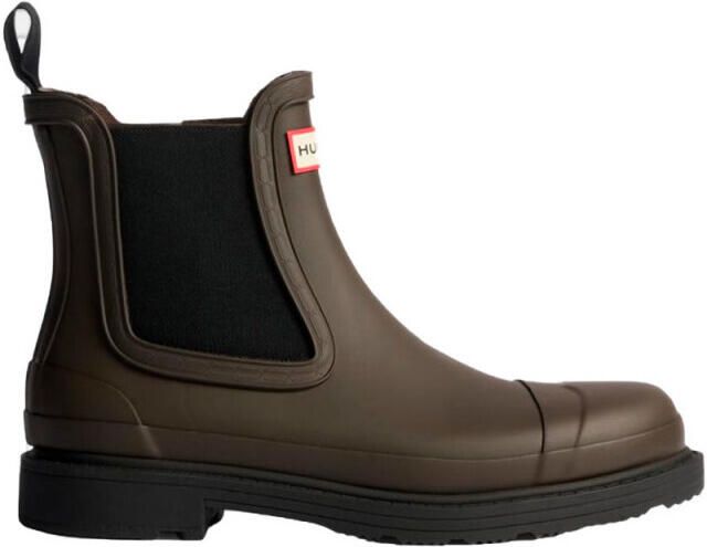 Hunter Boots Women's Commando Chelsea Boot Rubberlaarzen zwart - Foto 3