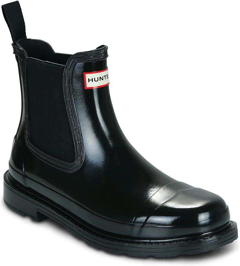 HUNTER Regenlaarzen Dames Womens Original Chelsea Maat: 39 Materiaal: Textiel Kleur: Zwart - Foto 9