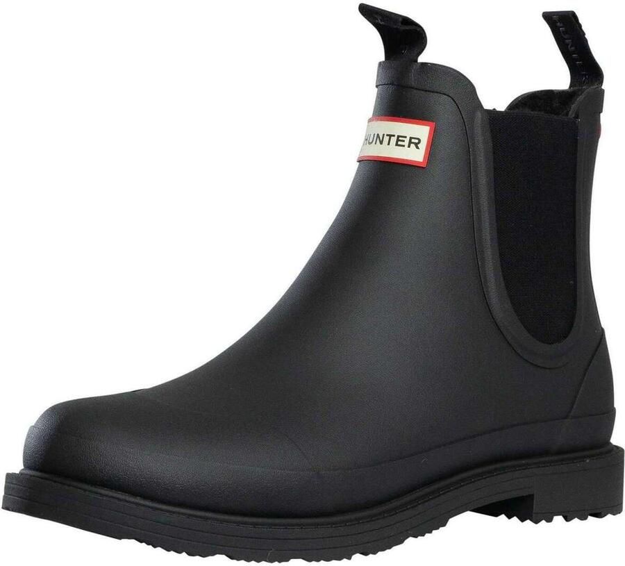 Hunter Boots Elements Chelsea Insulated Boot Rubberlaarzen zwart