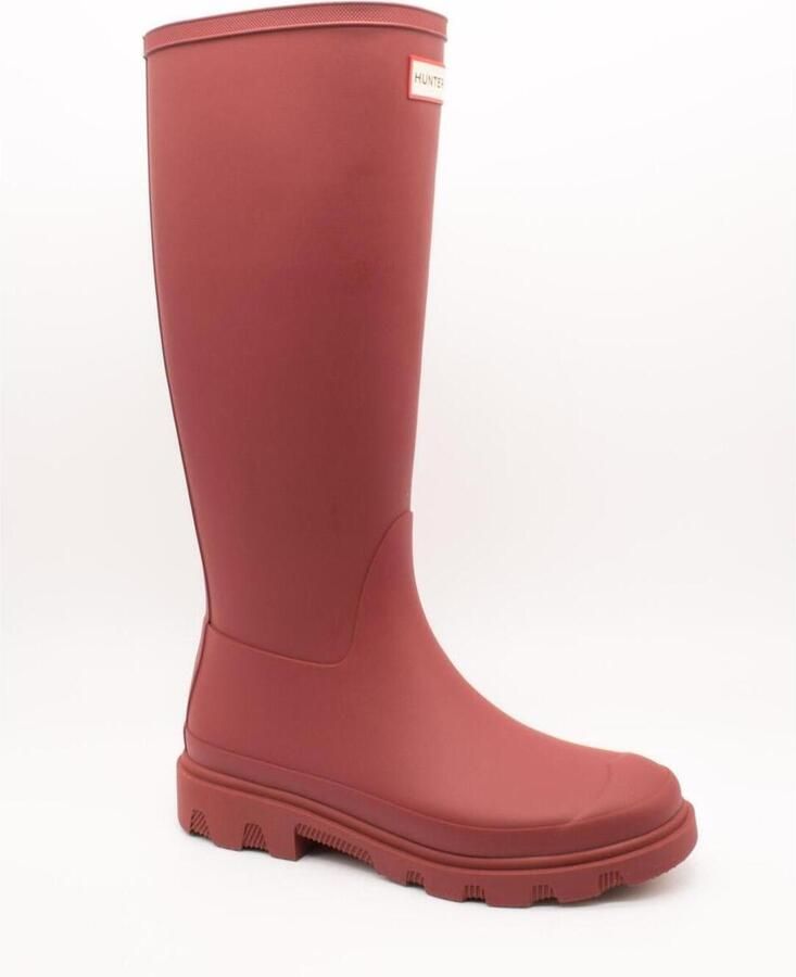 Hunter Boots Downpour Tall Boot Rubberlaarzen rood