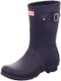 Hunter Boots Women's Original Back Adjustable Short Rubberlaarzen zwart - Thumbnail 4