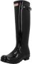 Hunter Boots & laarzen Womens Original Tall Gloss Boot Black in zwart - Thumbnail 3