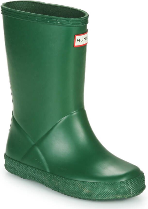 HUNTER Groene Regenlaarzen Kids First Classic - Foto 4