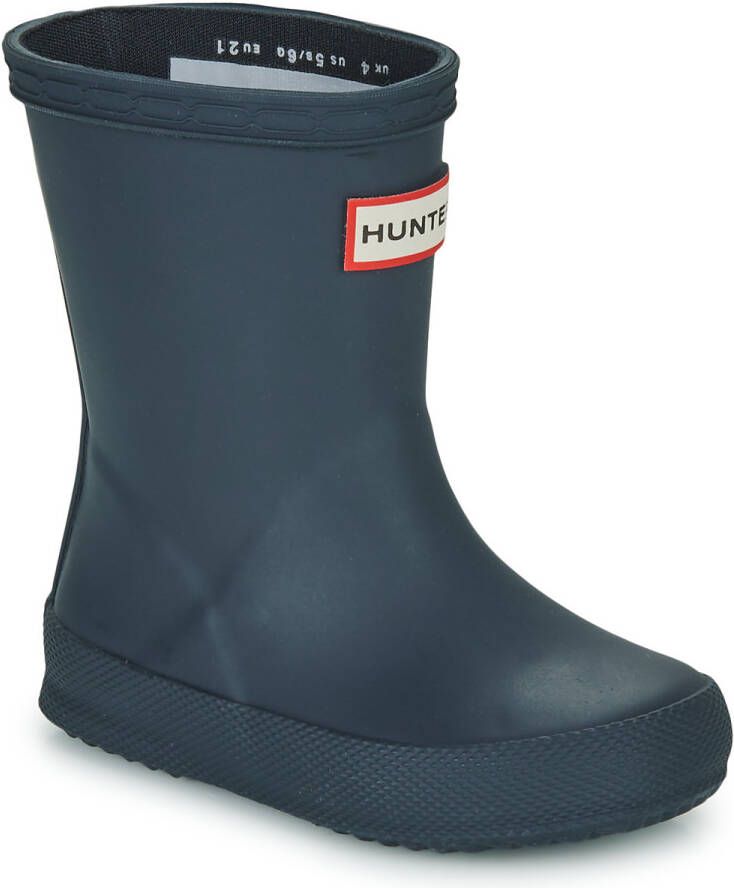 Hunter Boots Kid's First Classic Rubberlaarzen blauw - Foto 4