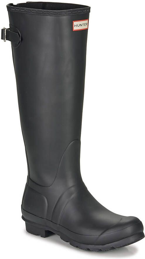 Hunter Original Back Adjustable Gloss WMS Regenlaarzen Dames Zwart - Foto 10