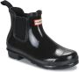 Hunter Boots Women's Original Chelsea Gloss Rubberlaarzen zwart - Thumbnail 2