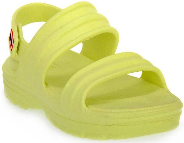 Hunter Slippers ZESTY YELLOW IN OUT BLOOM FOAM CLOG