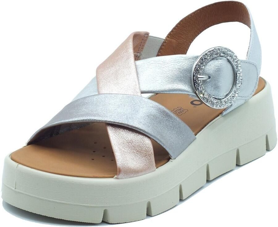 IGI&Co Sandalen met sleehak IgI&CO 1160022 Argento