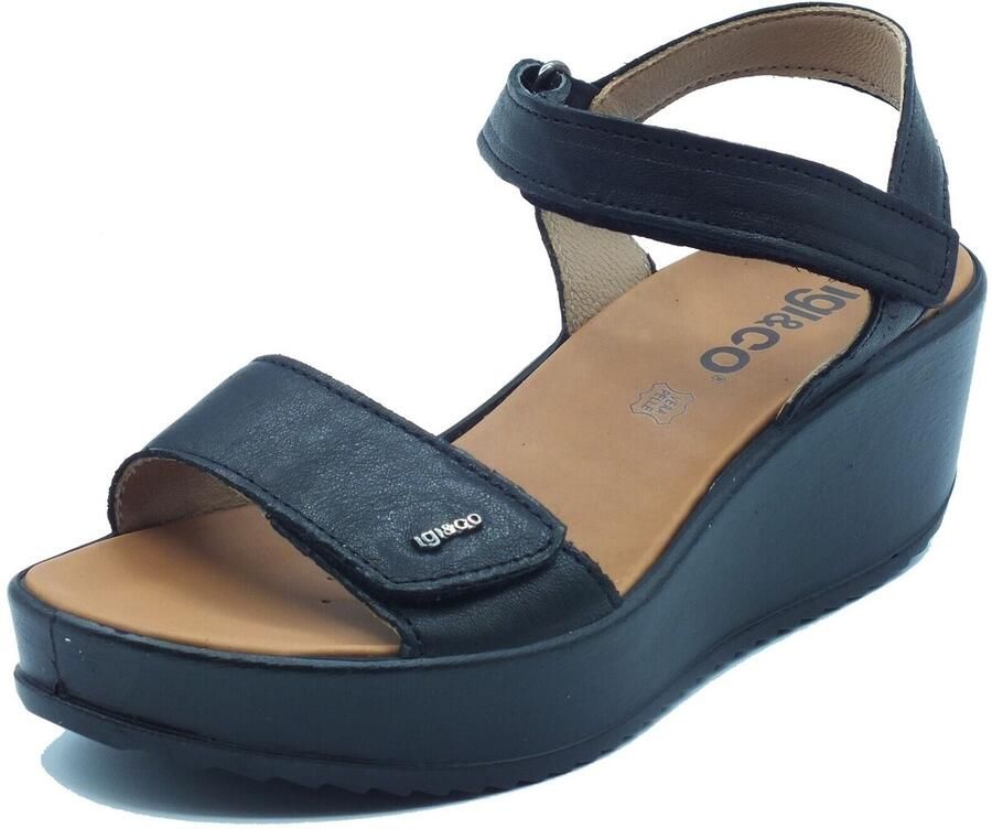 IGI&Co Sandalen met sleehak IgI&CO 1161600 Capra Tamp.