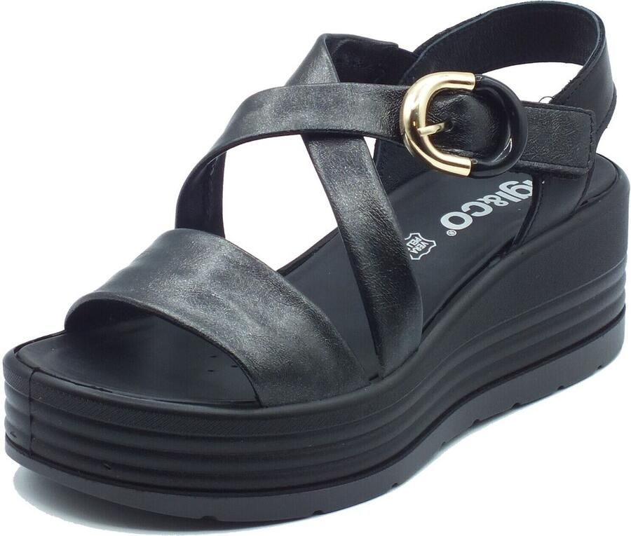 IGI&Co Sandalen met sleehak IgI&CO 1164700 Nappa