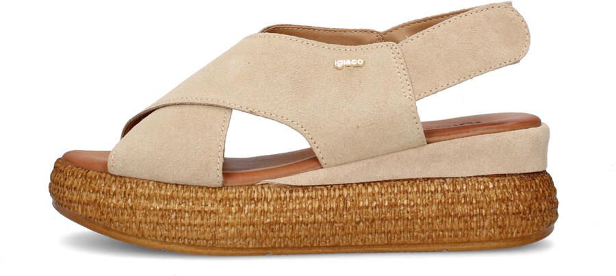 IGI&Co Sandalen met sleehak IgI&CO 1187722