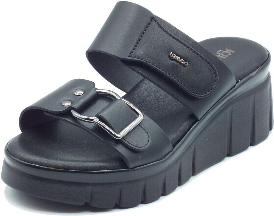 IGI&Co Sandalen met sleehak IgI&CO 1189400 Vitello