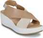IGI&Co Stijlvolle Candy Wedges voor vrouwen Brown Dames - Thumbnail 3