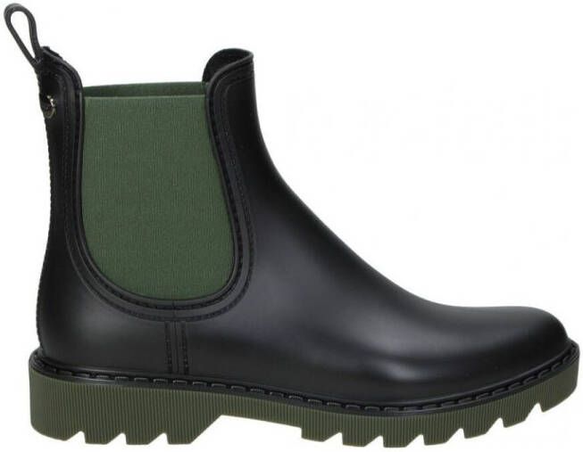 IGOR Regenlaarzen BOTAS DE AGUA CHLOE BICOLOR SEÑORA NEGRO-KAKI