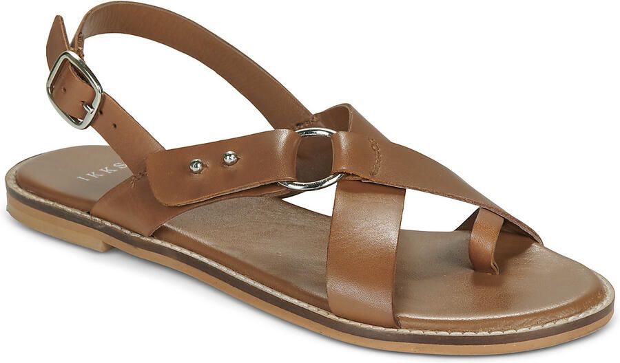 Ikks Platte sandalen B380175