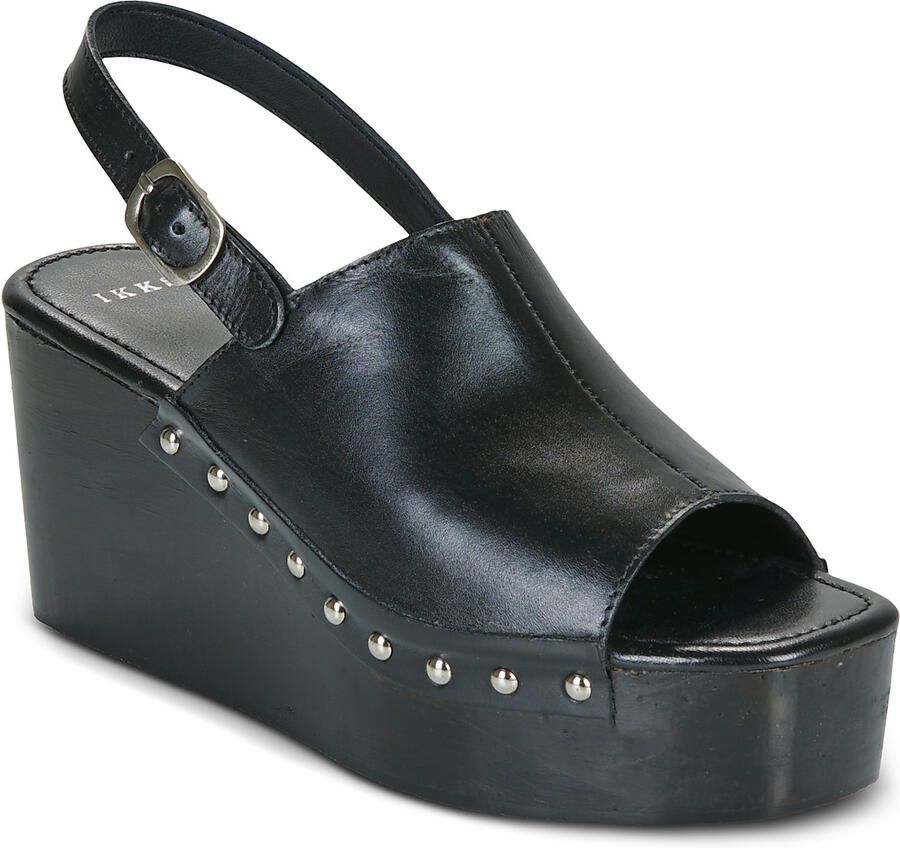 Ikks Sandalen met sleehak B380215