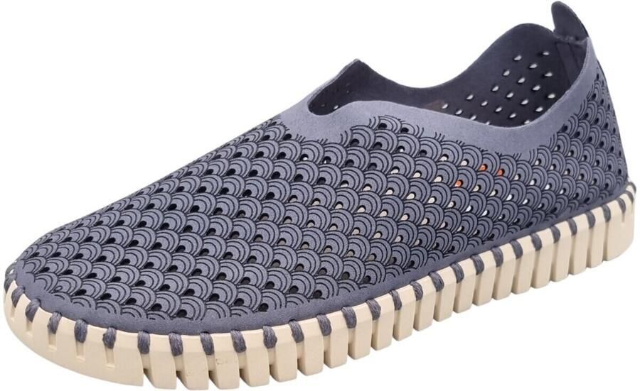 Ilse Jacobsen Instappers TULIP3275 636 Grey Blue Grey Blue - Foto 4