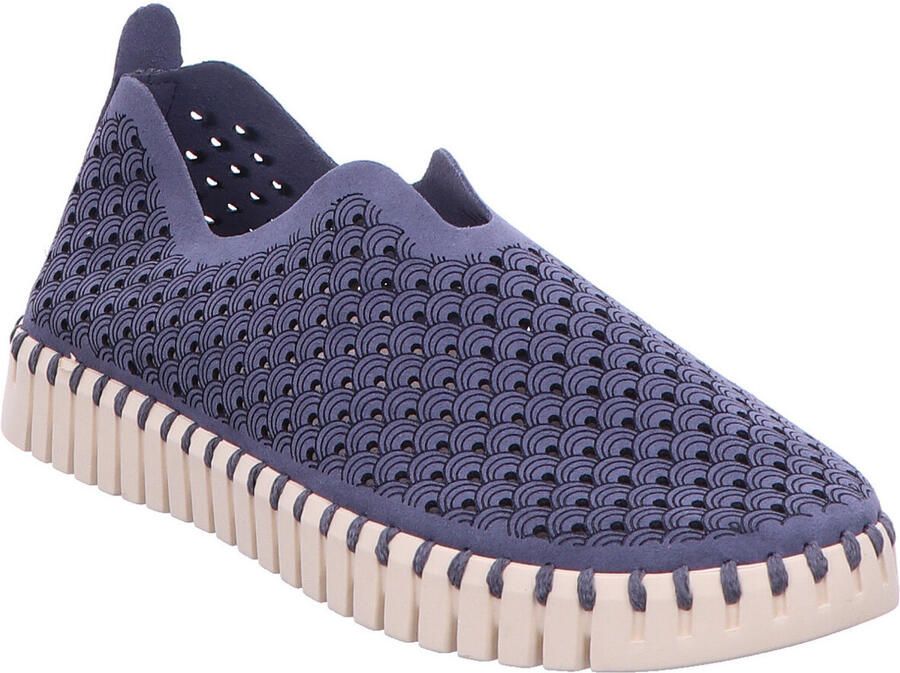 Ilse Jacobsen Instappers TULIP3275 636 Grey Blue Grey Blue