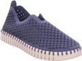 Ilse Jacobsen Instappers TULIP3275 636 Grey Blue Grey Blue - Blauw