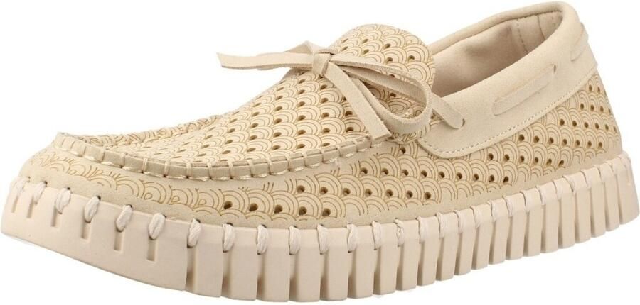 ILSE JACOBSEN Instappers Dames Tulip3074 Maat: 36 Materiaal: Suède Kleur: Beige - Foto 13