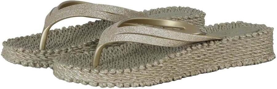 ILSE JACOBSEN Teenslippers Dames Cheerful13 Maat: 42 Materiaal: Rubber Kleur: Goud - Foto 9