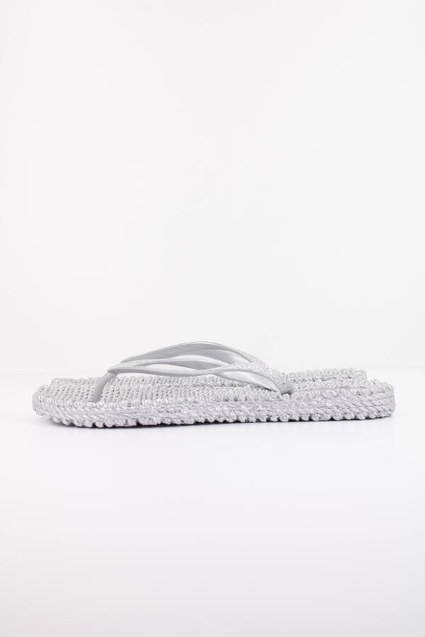 ILSE JACOBSEN Teenslippers Dames Cheerful01 Maat: 37 Materiaal: Rubber Kleur: Zilver - Foto 10