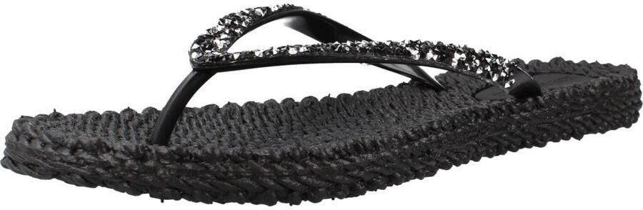Ilse Jacobsen Cheerful03 Teenslippers Zomer slippers Dames Zwart - Foto 12