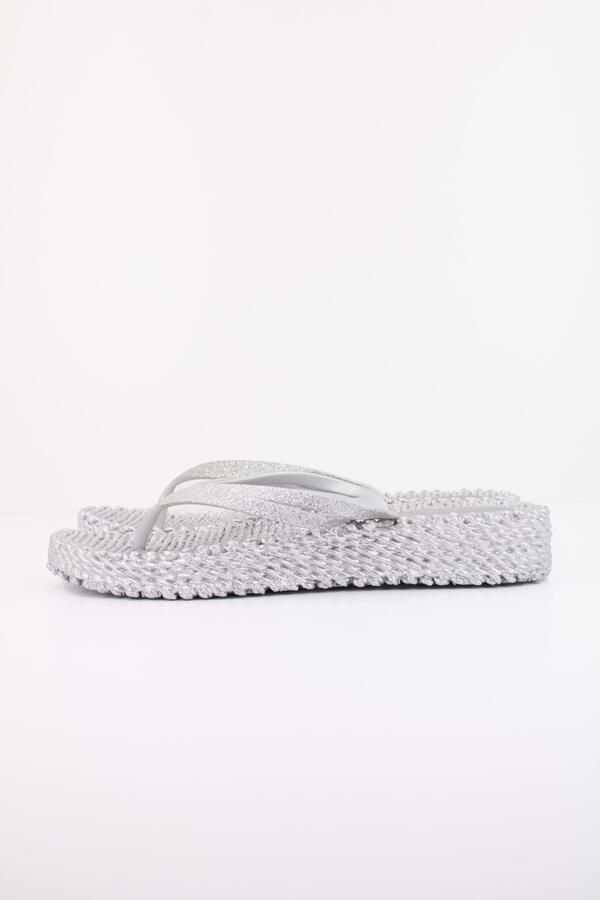 Ilse Jacobsen Slippers met lichte plateauzool CHEERFUL13 710 Silver - Foto 2