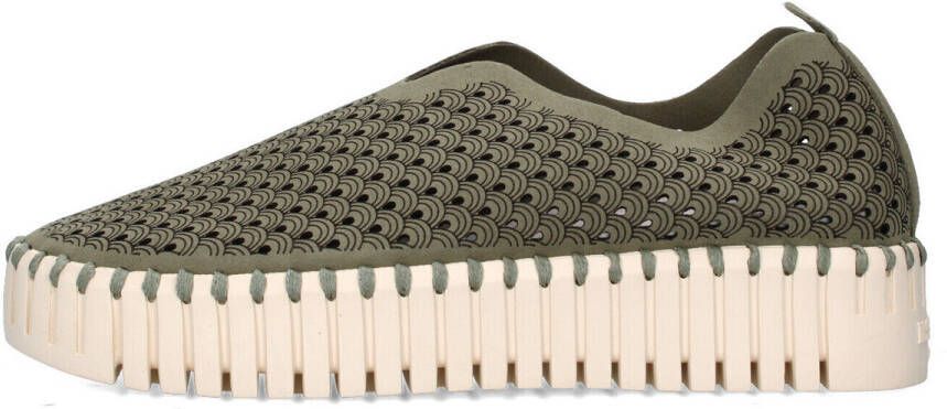 ILSE JACOBSEN Instappers Dames Tulip3373 Maat: 39 Materiaal: Textiel Kleur: Groen - Foto 13