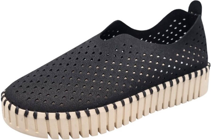 ILSE JACOBSEN Instappers Dames Tulip3373 Maat: 38 Materiaal: Suèdelook Kleur: Zwart - Foto 11