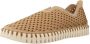 Ilse Jacobsen Instappers Dames Instapschoenen Damesschoenen Canvas Tulip3275 Camel - Thumbnail 7