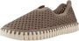 ILSE JACOBSEN Instappers Dames Tulip3275 Maat: 37 Materiaal: Textiel Kleur: Taupe - Thumbnail 3