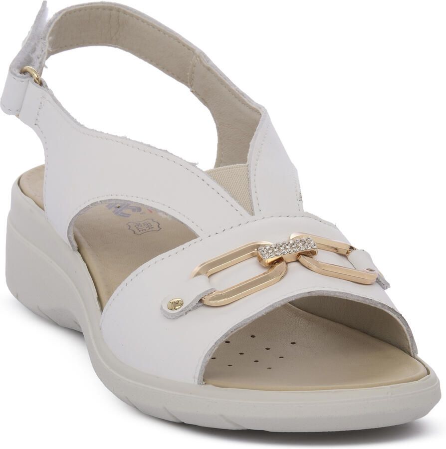 IMAC Platte sandalen CHARLOTTE BIANCO