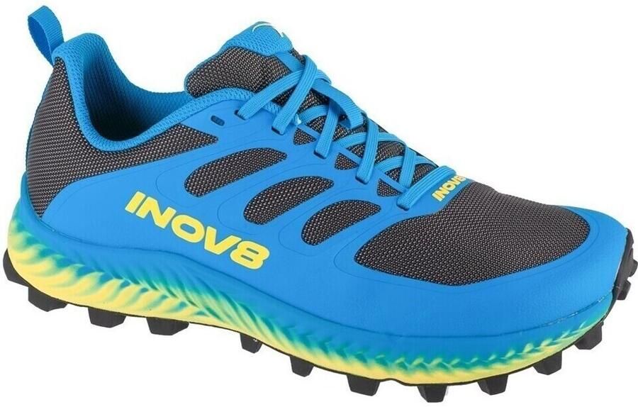 Inov-8 MudTalon Heren Dark Grey Blue Yellow Survival en ocr schoenen Precision Fit