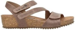 Interbios Sandalen 5378 CRAZY PARDO Mujer Cuero
