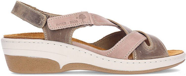 Interbios Sandalen gevlochten sandalen 3017