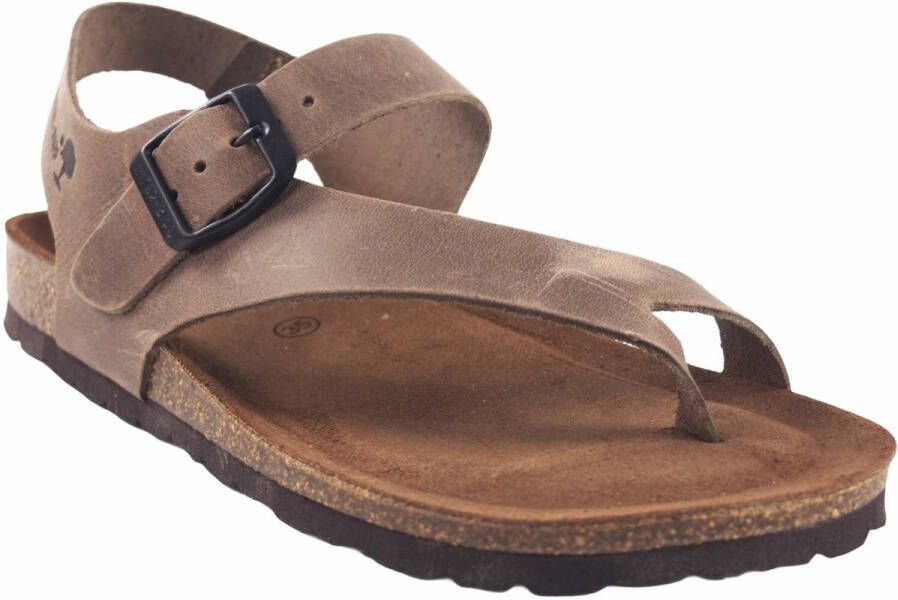 Interbios Sportschoenen Sandalia señora INTER BIOS 7162 taupe