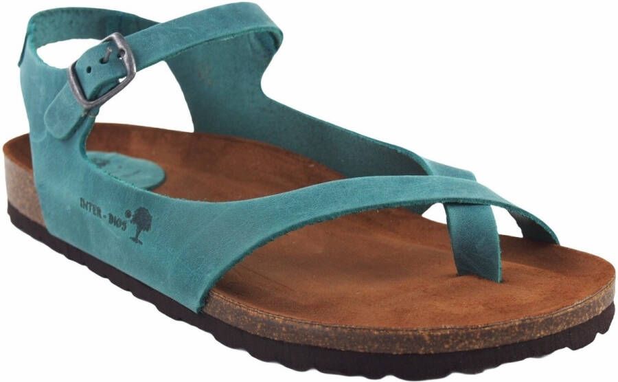 Interbios Sportschoenen Sandalia señora INTER BIOS 7164 vaquero