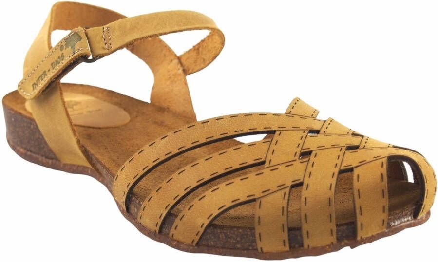 Interbios Sportschoenen Zapato señora INTER BIOS 4479 mostaza