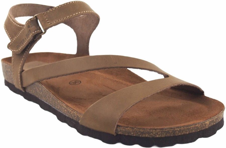Interbios Sportschoenen Sandalia señora INTER BIOS 7219 beig