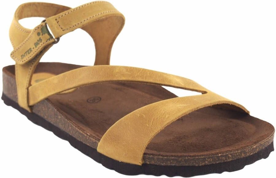 Interbios Sportschoenen Sandalia señora INTER BIOS 7219 mostaza