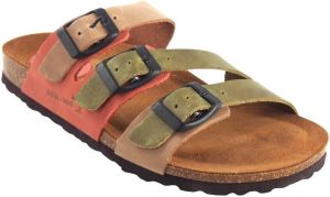 Interbios Sportschoenen Damessandalen INTER BIOS 7213 khaki