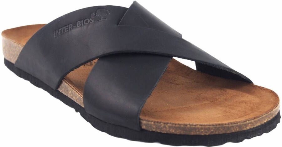 Interbios Sportschoenen Sandalia caballero INTER BIOS 9509 negro