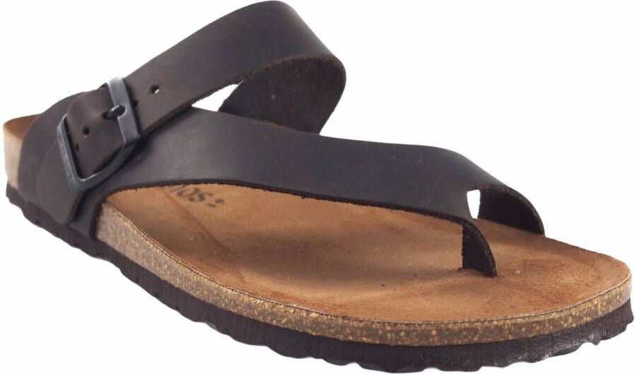 Interbios Sportschoenen Herensandalen INTER BIOS 9511 bruin