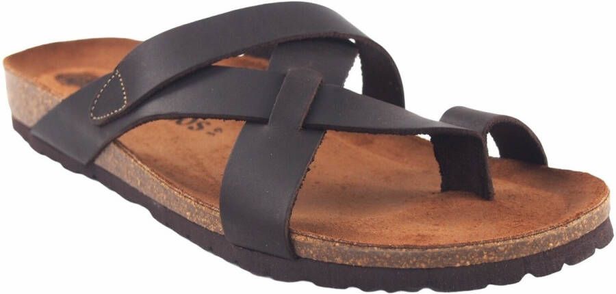 Interbios Sportschoenen Herensandalen INTER BIOS 9513 bruin