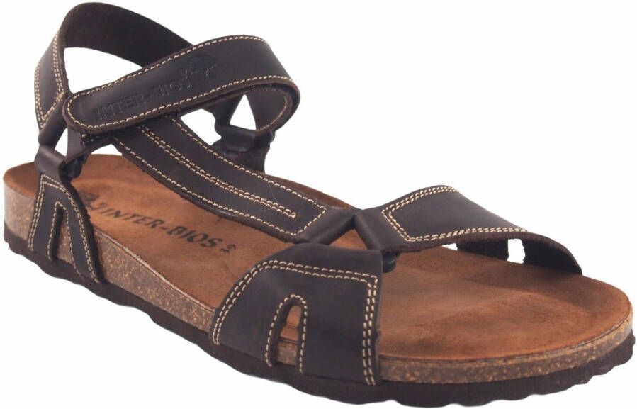 Interbios Sportschoenen Herensandalen INTER BIOS 9562 bruin