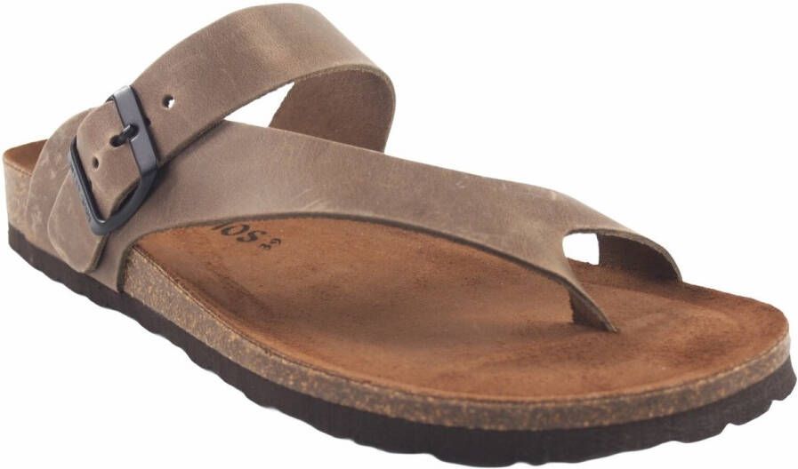Interbios Sportschoenen Sandalia caballero INTER BIOS 9511 tierra